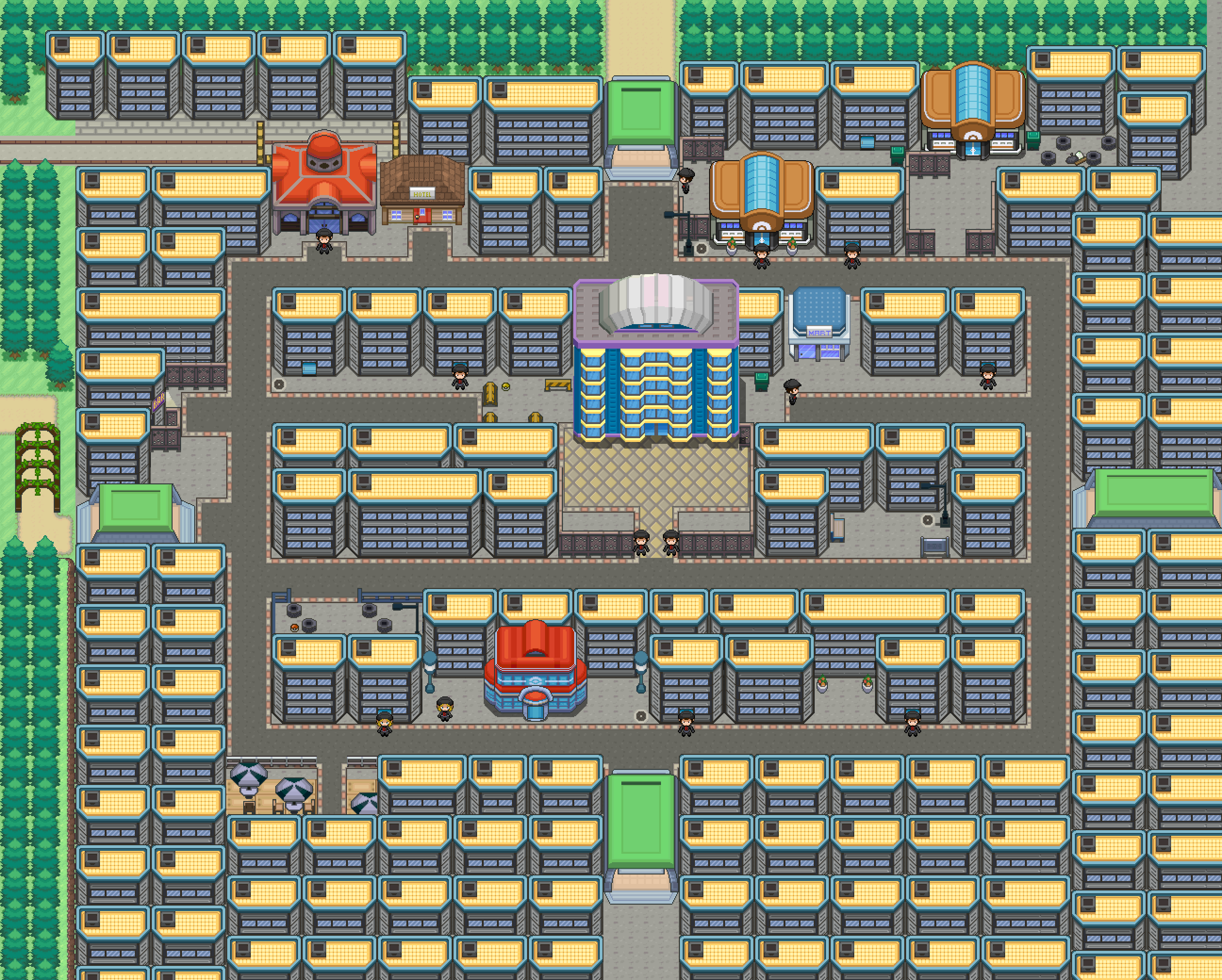 Pokemon Infinite Fusion Location: Saffron City