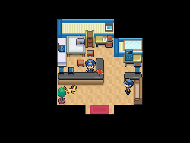 Pokemon Infinite Fusion Location: Police Station