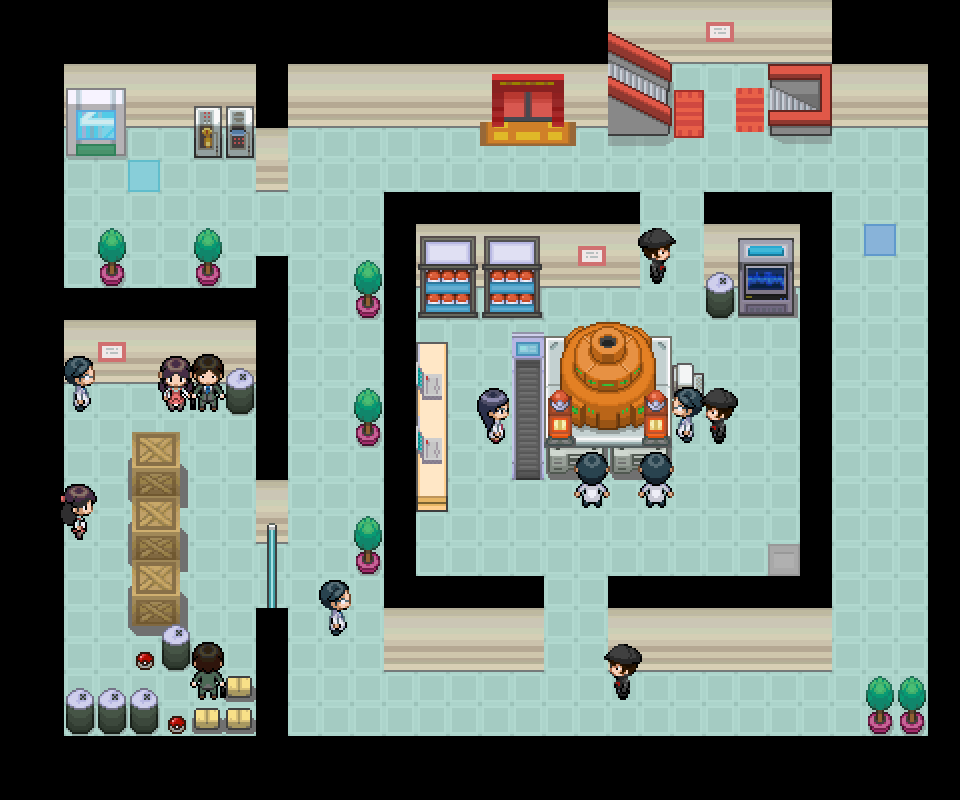 Pokemon Infinite Fusion Location: 6F